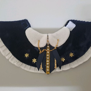 니니멀 오비츠 벨벳케이프 네이비 다크레드