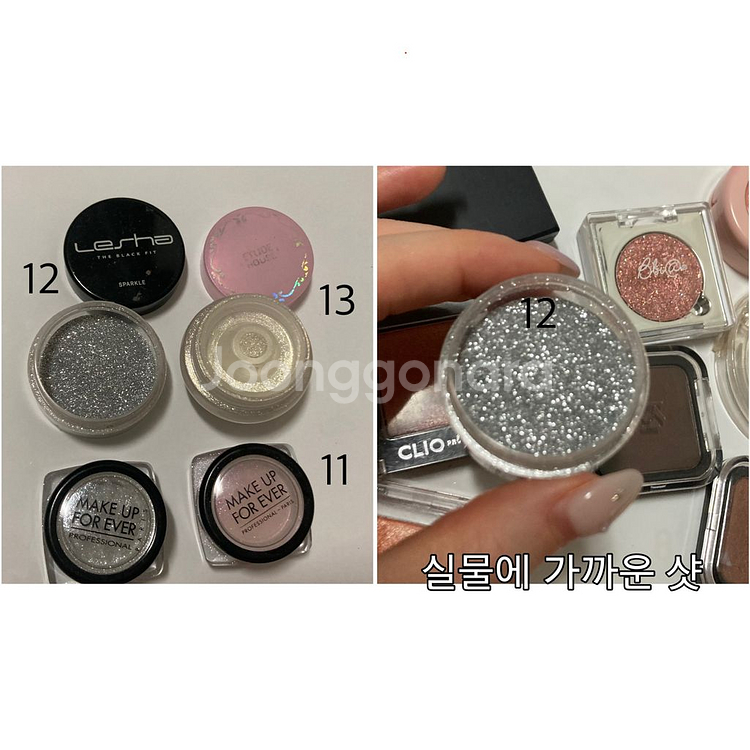 메이크업포에버/에스쁘아/클리오 등 섀도우,하이라이터--2