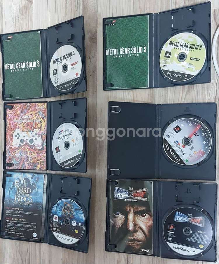 PS2 플스2 언더워터 반지의제왕 그란트리스모--6