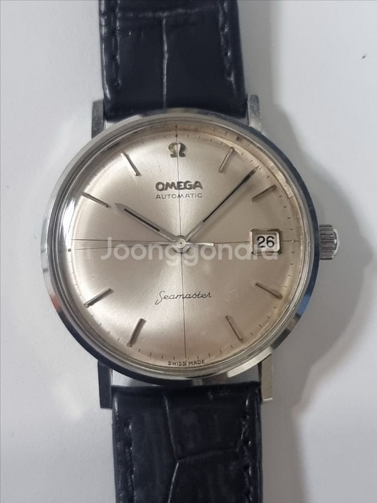 OMEGA 정품 오메가 빈티지 시계 씨마스터 자동35m--0