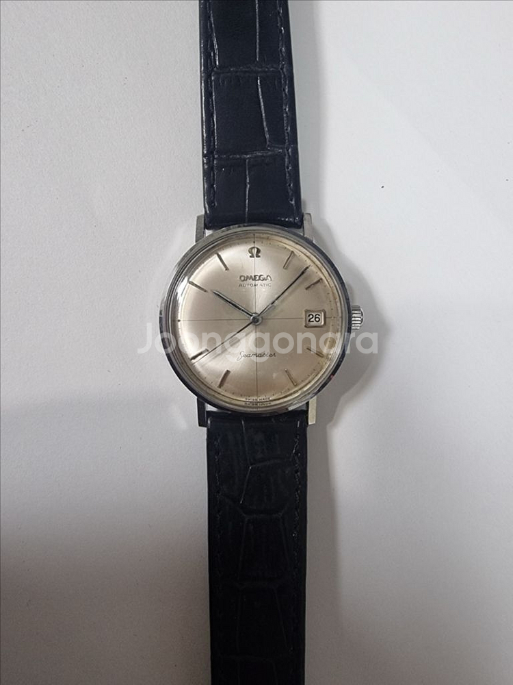 OMEGA 정품 오메가 빈티지 시계 씨마스터 자동35m--2