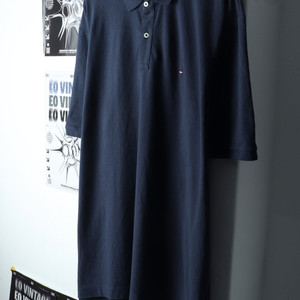 (XL-3XL) 타미힐피거 반팔 카라 티셔츠 빅사이즈