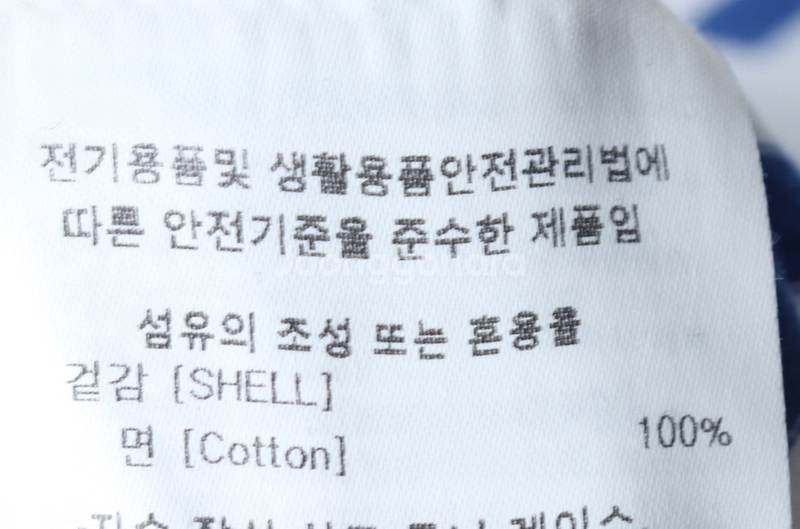 (M) 리 반팔 티셔츠 스트라이프 화이트 오버핏--6