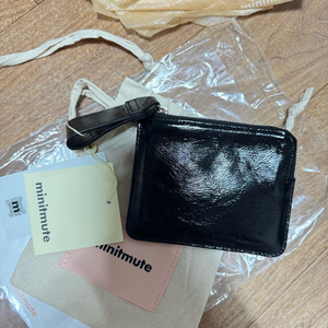 미닛뮤트 카드지갑 블랙