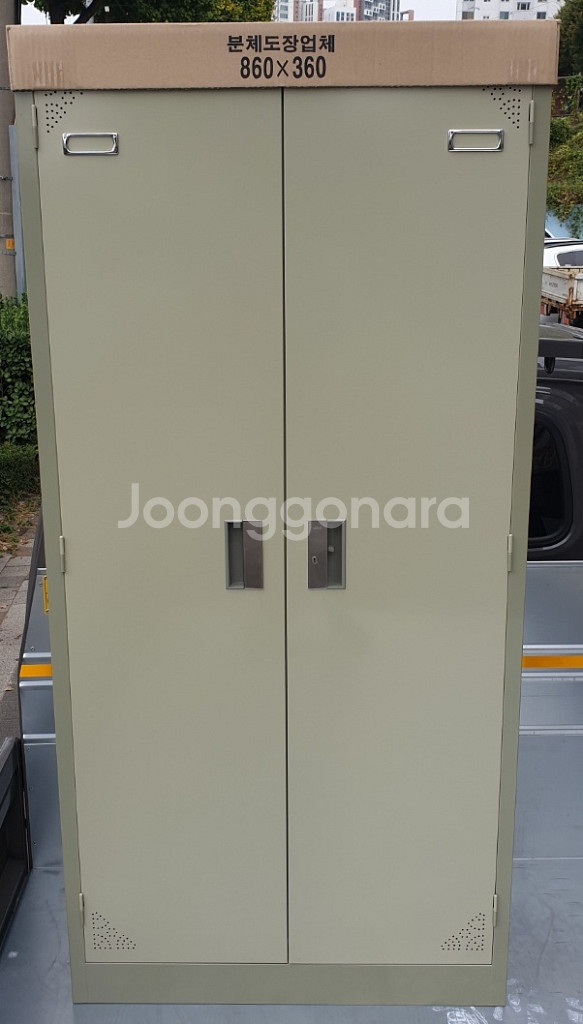 파티션 책상 의자 원탁 작업탁자 철제캐비넷 철재옷장--9
