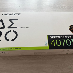 기가바이트 RTX 4070Ti AERO OC