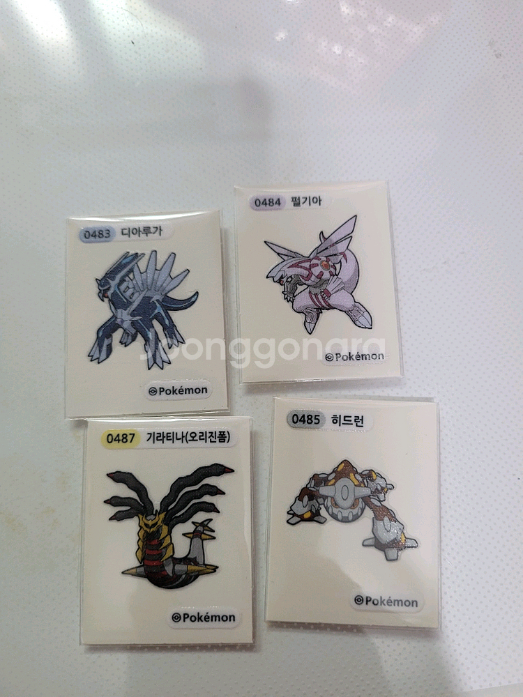 포켓몬 띠부씰 시즌4 전설 세트--0