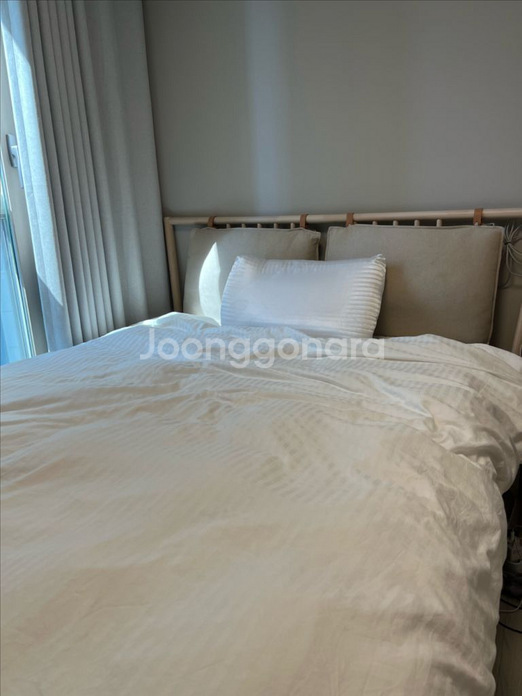 이케아 브르크스네스 침대 (매트리스 포함)--0