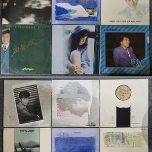 가요 초반 미개봉 LP 9매