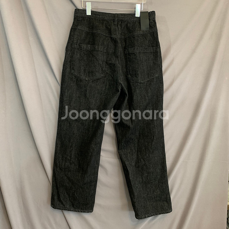 50 노이어 핀턱 와이드 데님 팬츠 청바지--2