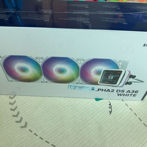 잘만 알파2 ds A36 화이트 미개봉 수냉쿨러
