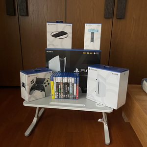 PS5슬림/디스크드라이브/수직받침대/충전거치대/듀얼엣지