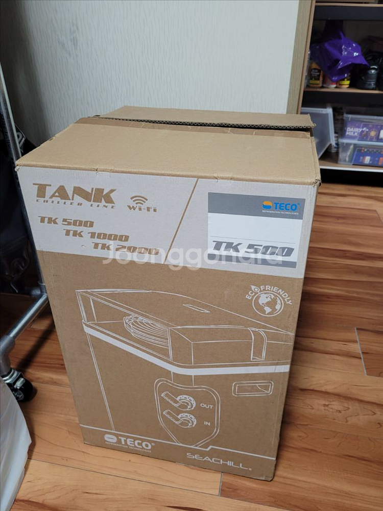 해수 수조용 테코 냉각기 TK-500 박스 풀셋 팝니다--0