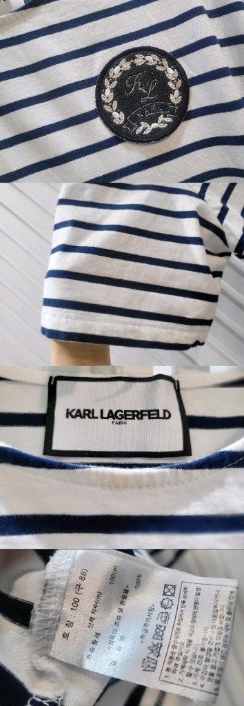 KARL LAGERFELD 단카라 탑--2
