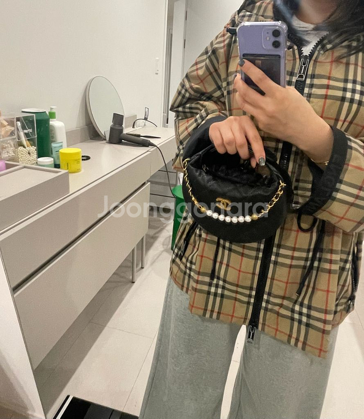 샤넬 미니 호보 탑핸들 ap4584--2