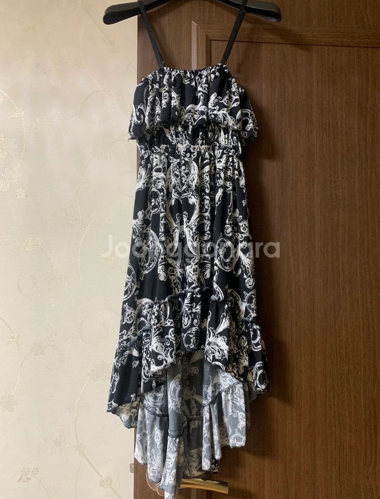 자수 비치 원피스 수영복 커버업 휴양지룩--0