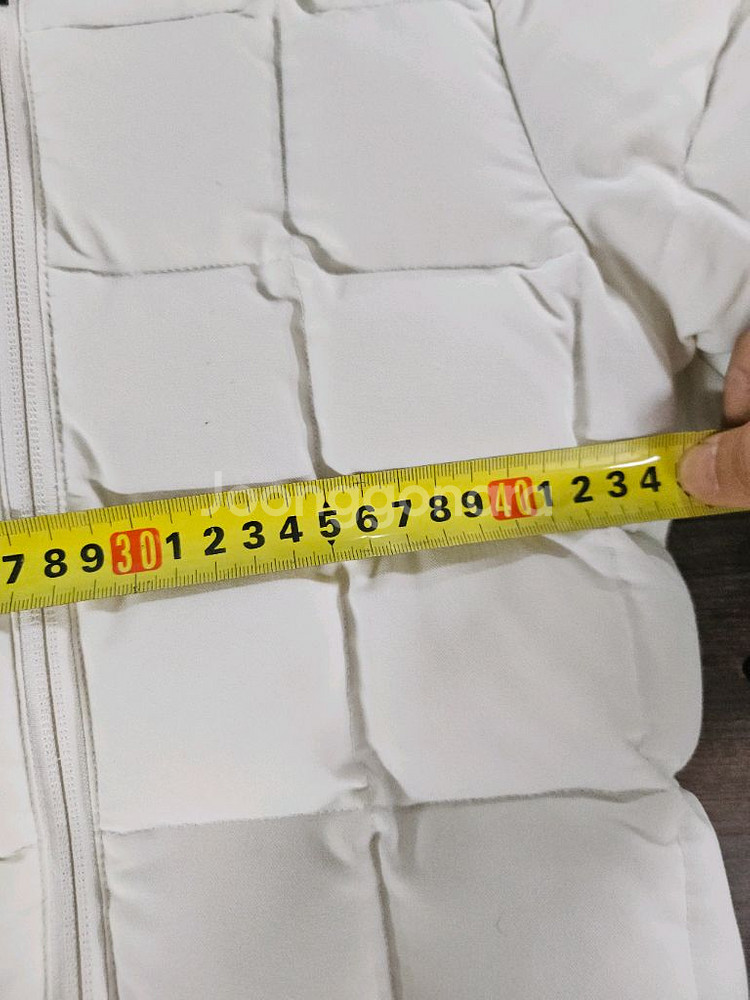 데쌍트 아이보리 패딩 점퍼 90--8