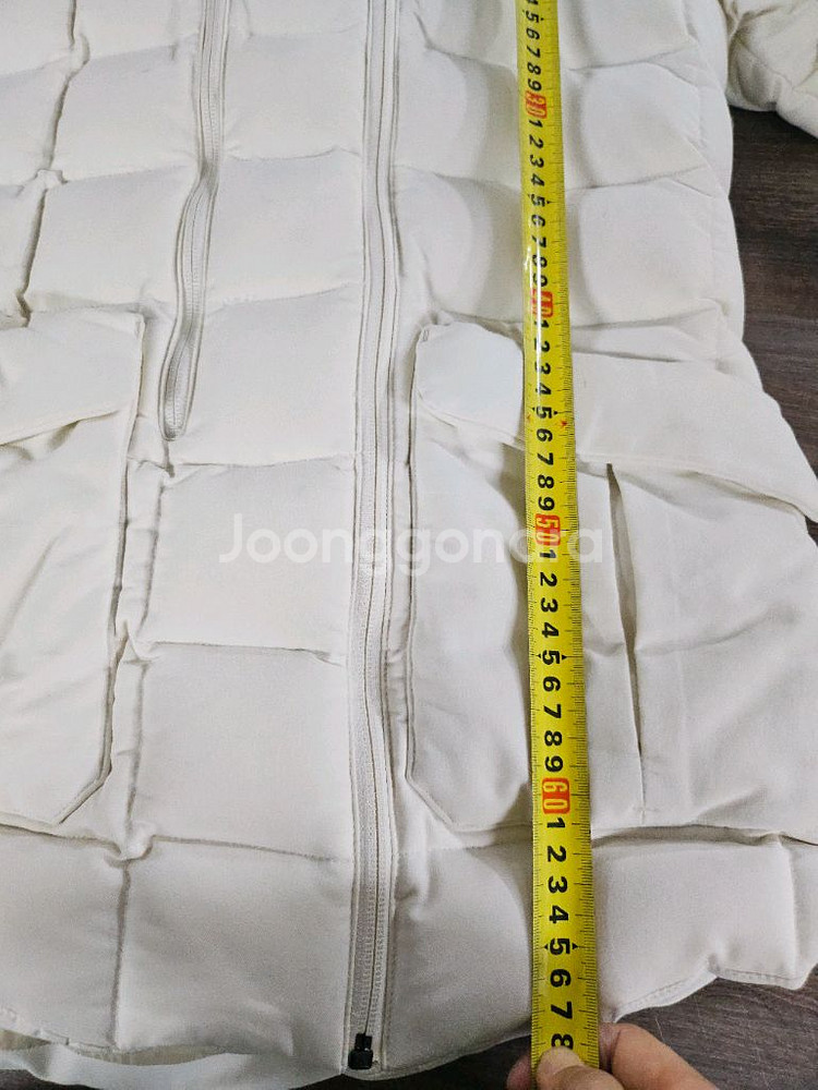 데쌍트 아이보리 패딩 점퍼 90--9