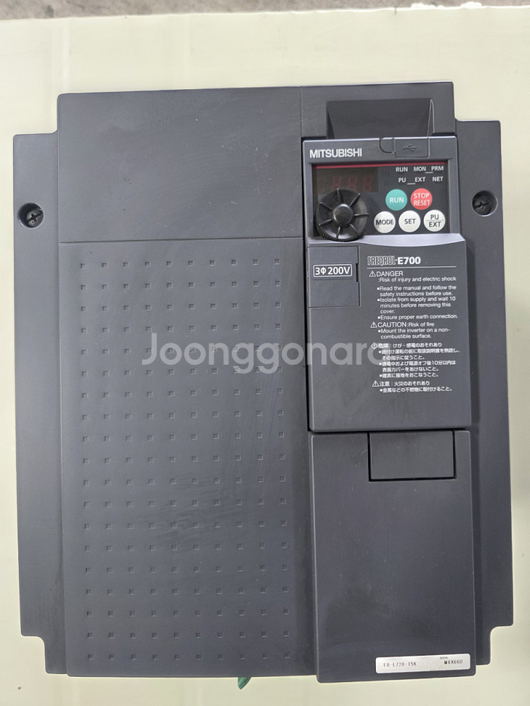 미쓰비시 인버터 FR-E720-15K (15kW)--0