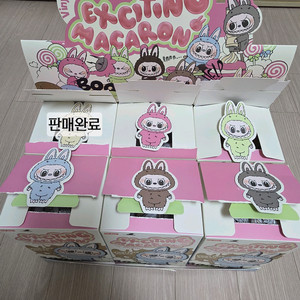 팝마트 라부부 마카롱 시리즈 키링