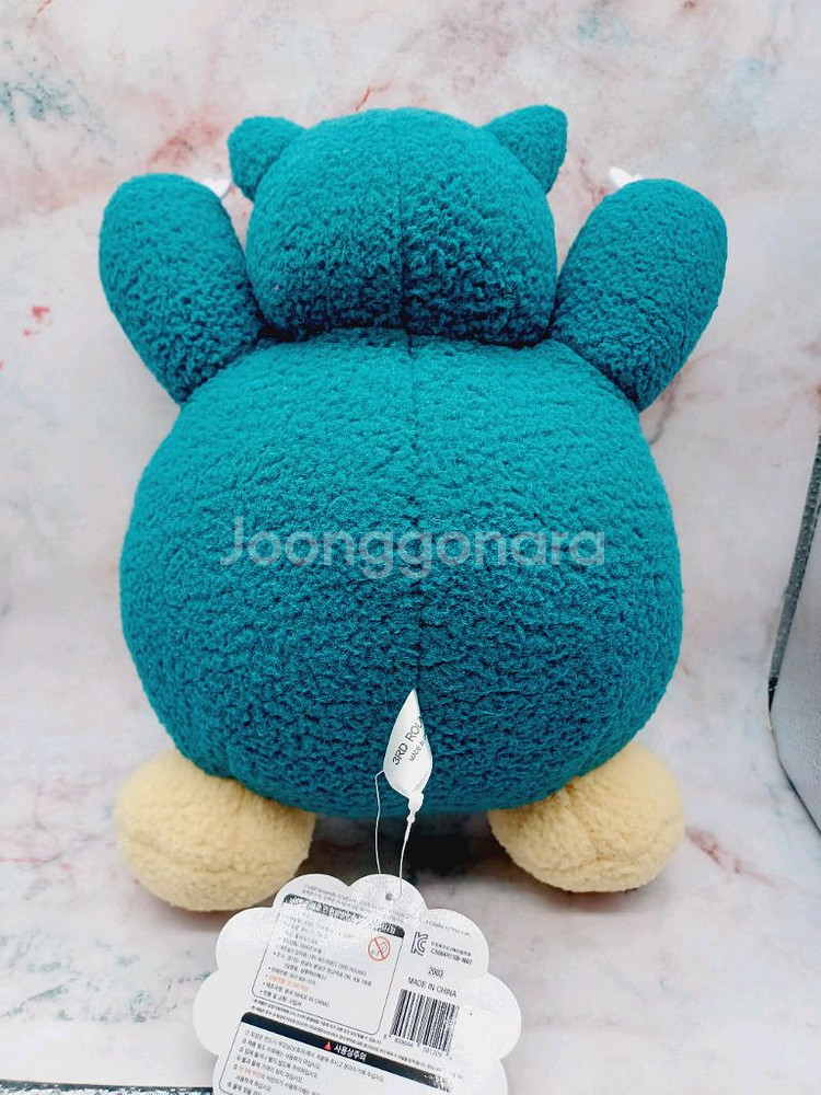 포켓몬 잠만보 컬리 중형인형--3
