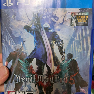 ps4 데빌 메이 크라이5 표지상태 안좋음 영문