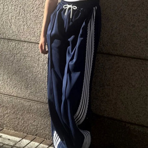 레이스 트레이닝 와이드 팬츠