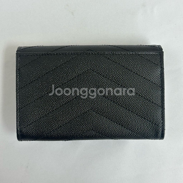 생로랑 YSL 카드지갑 블랙 414404--1