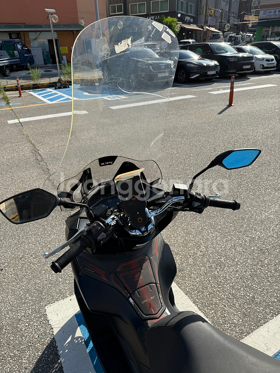 10_21년식 pcx125 6.4만km 배달셋팅 팔아요--8