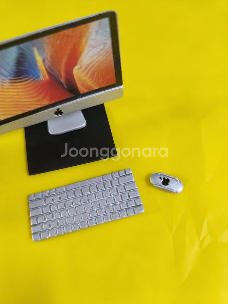 새상품)미니어처 컴퓨터 키보드마우스 우물 일괄--1