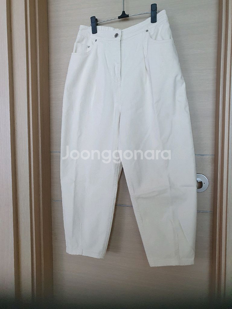 르베이지 데님 팬츠--1