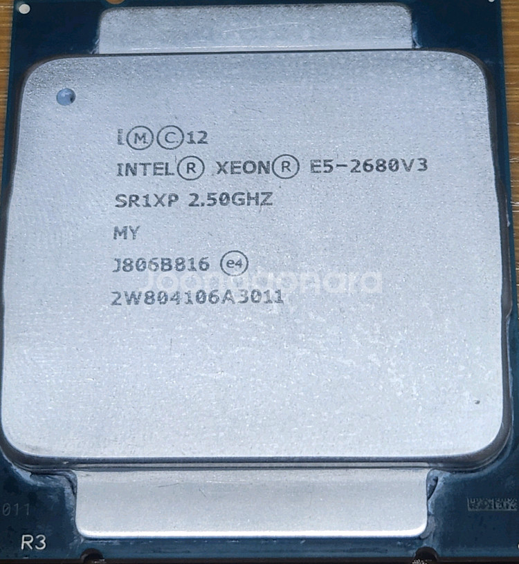 XEON E5 2680 V3 서버 CPU 2개--0