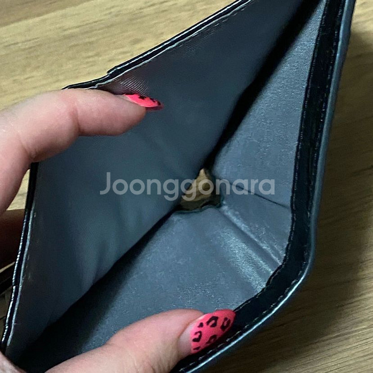 새상품ㅣ에이블리 가죽 버클 반지갑--3
