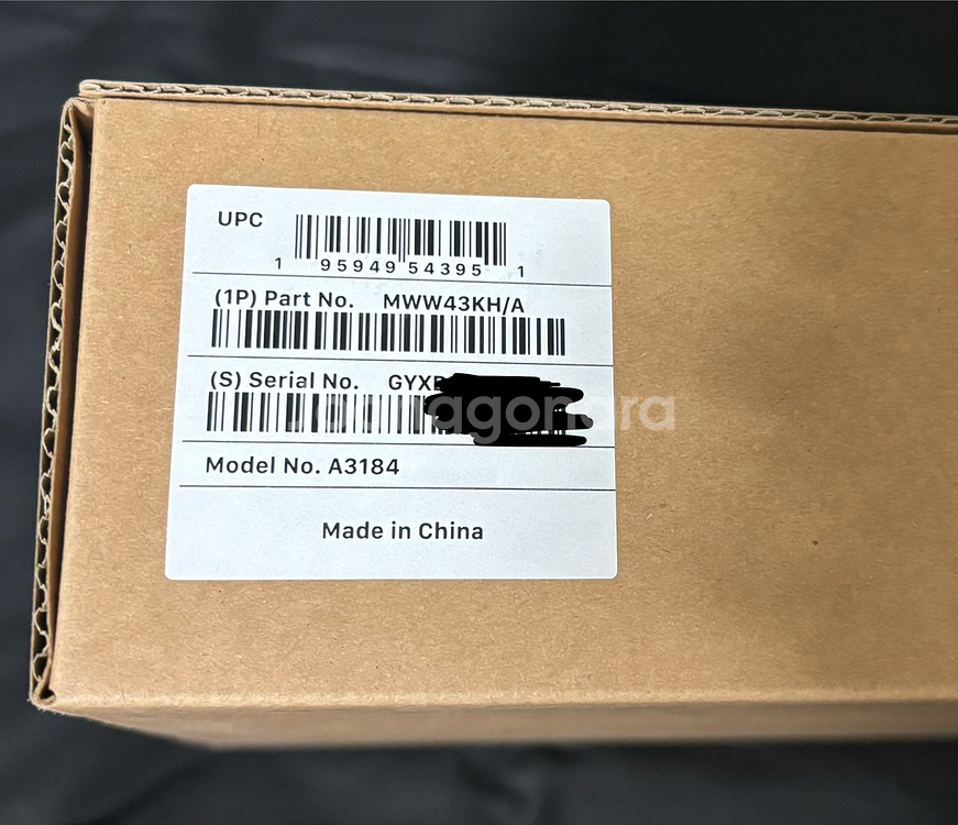 미개봉 에어팟맥스 미드나이트 USB-C--1