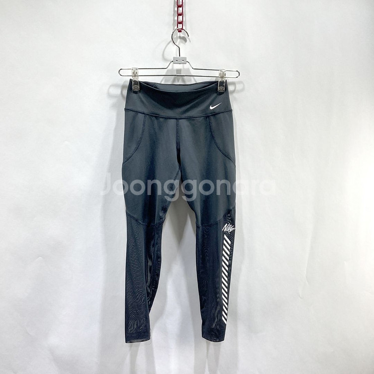나이키 여성 메쉬 스포츠레깅스 블랙 M 영구제--0