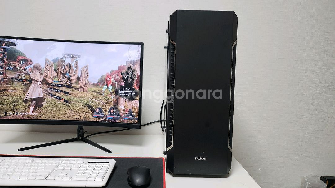 인텔 i7 9700K/램32G/게이밍PC+모니터 풀셋--2