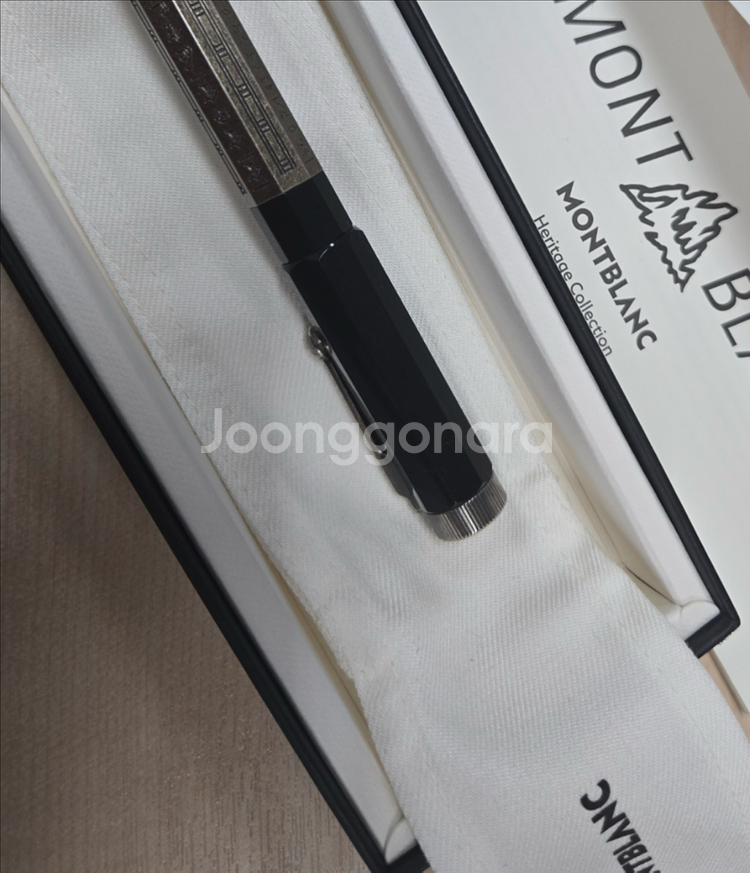 몽블랑 만년필 이집토매니아 듀에 신품급 F닙--0