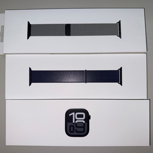 애플워치10 46mm GPS 제트블랙 + 애케플