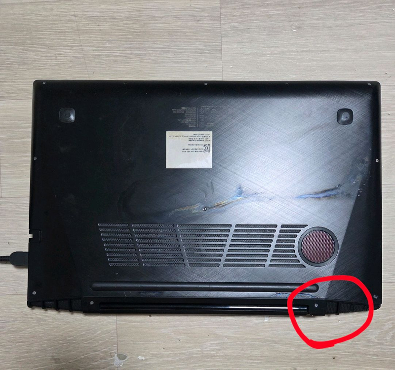 레노버 i7 4710HQ 노트북 (부품용)--2