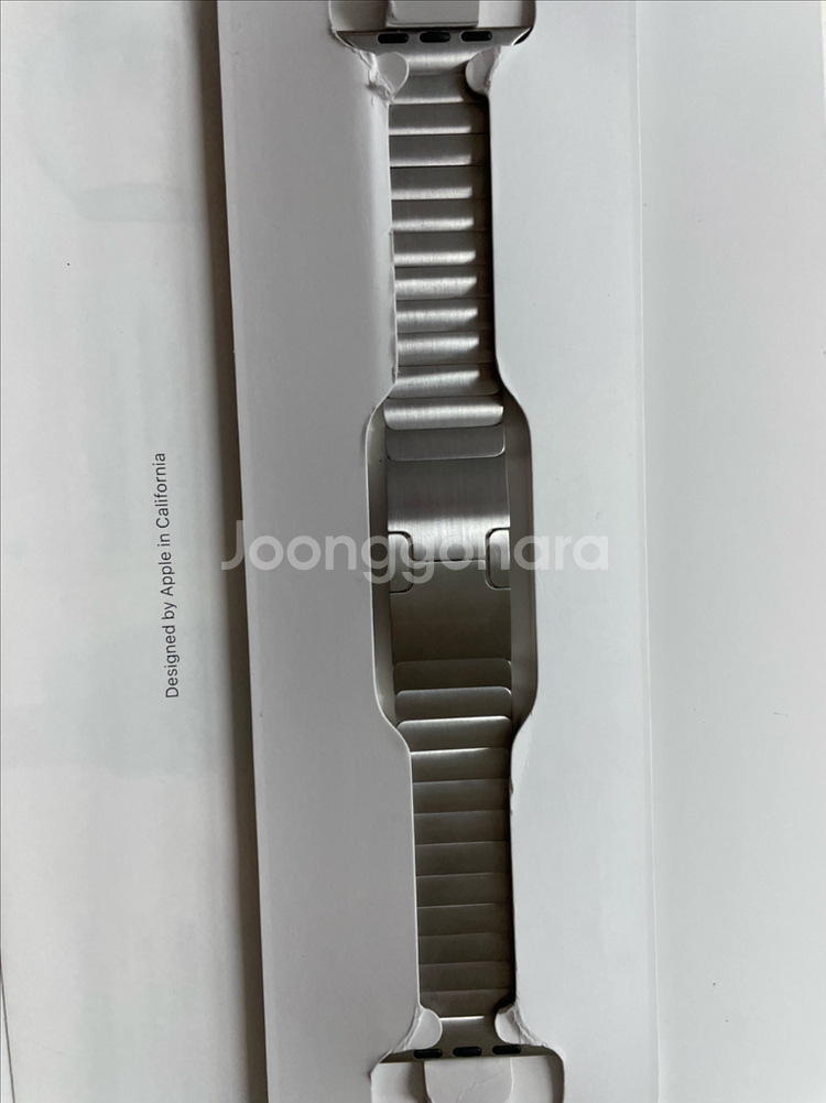 애플워치 링크브레이슬릿 42mm 실버 9세대 SSS급--0