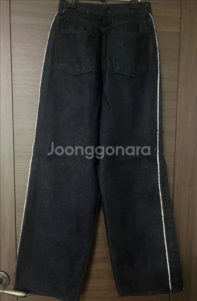 다이애그널 데님 팬츠 s--1
