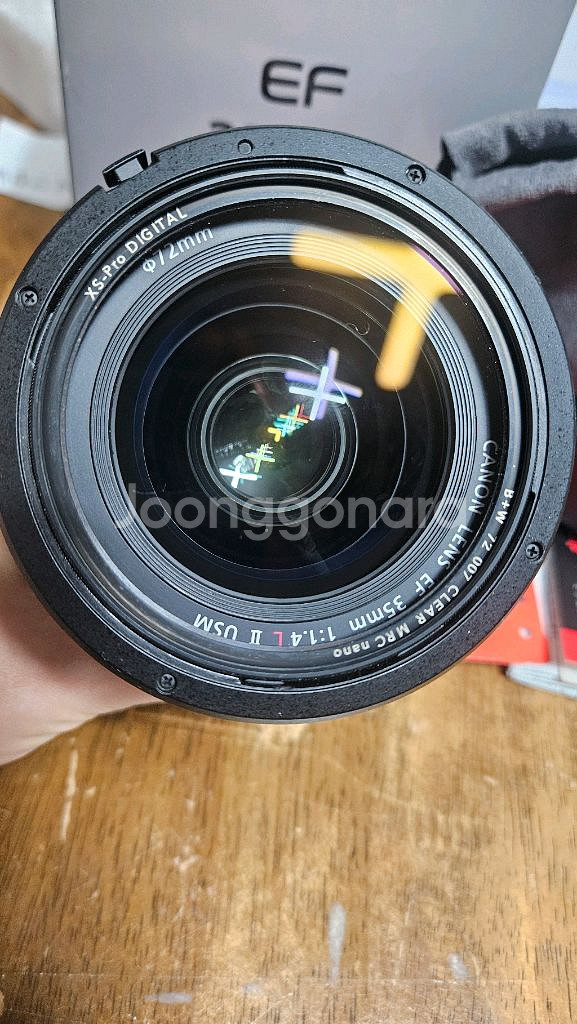 캐논 35mm ef 1.4L II 팝니다~ 사무엘 투--2