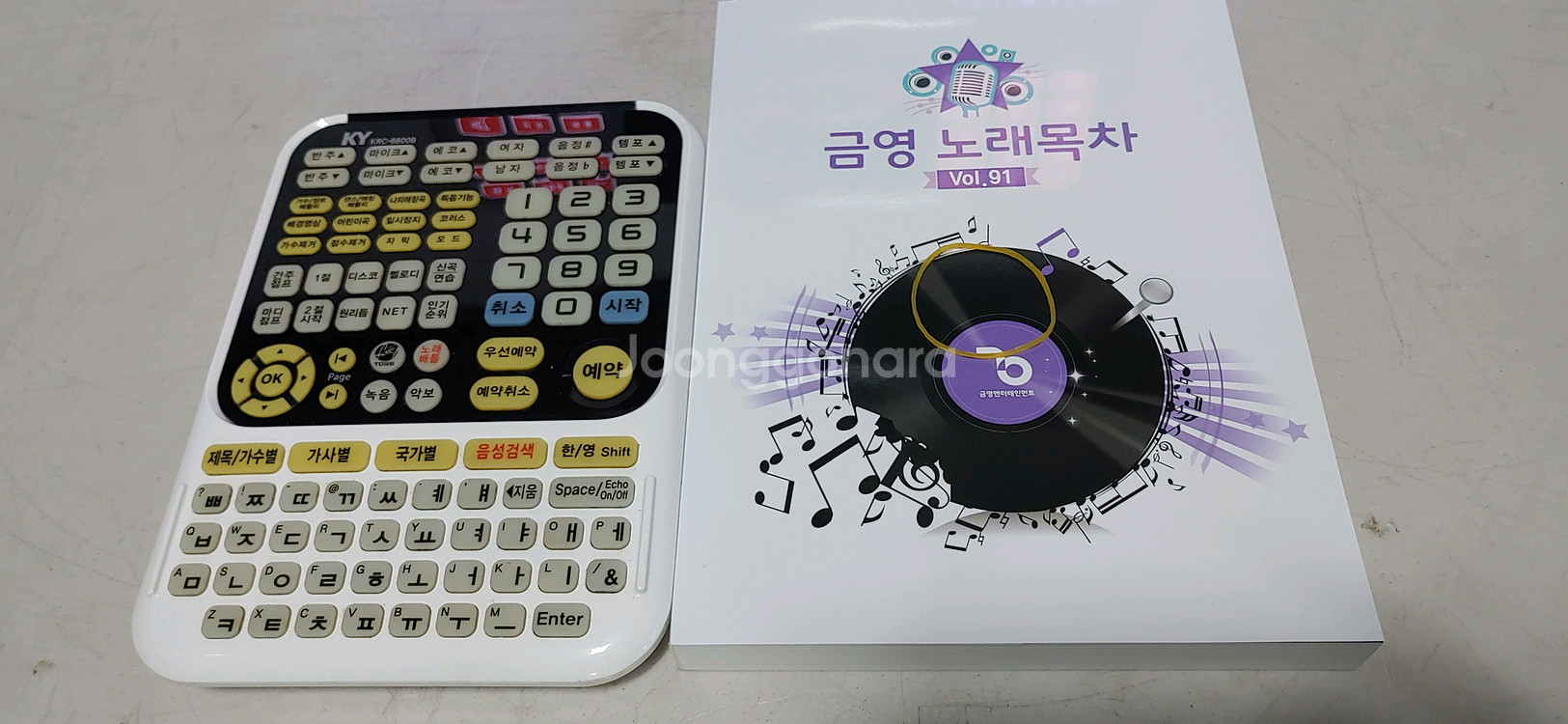 금영 최신형,최고급 노래방악보반주기--5