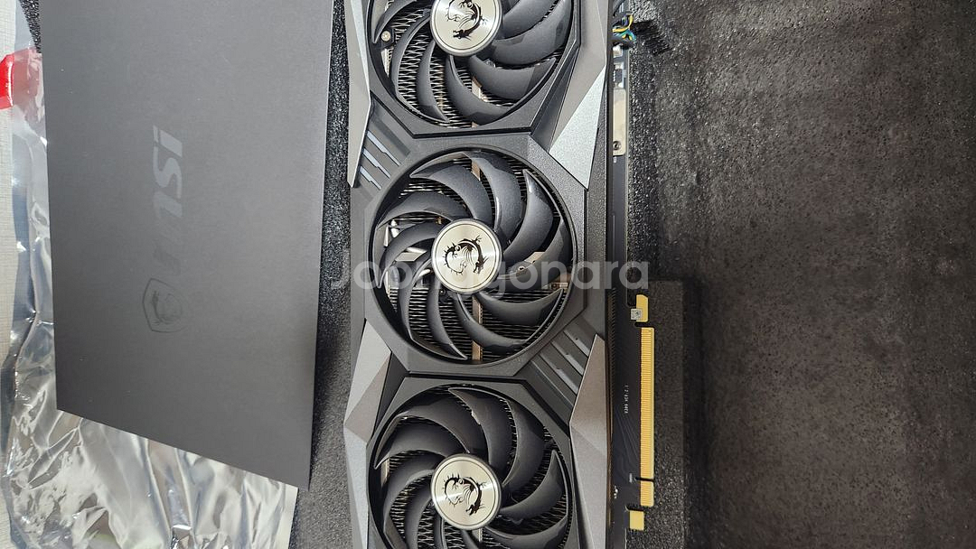 3080 12gb msi 게이밍 트리오 Z 그래픽카드--0