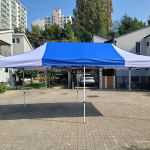 [미개봉] 3x6 캐노피 천막 자바라 접이식 그늘막