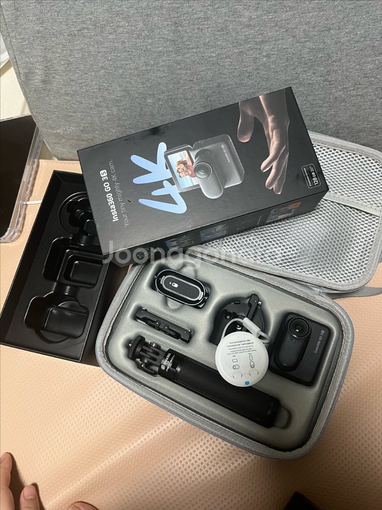 인스타360 go3s 128g 액션캠 급처--4