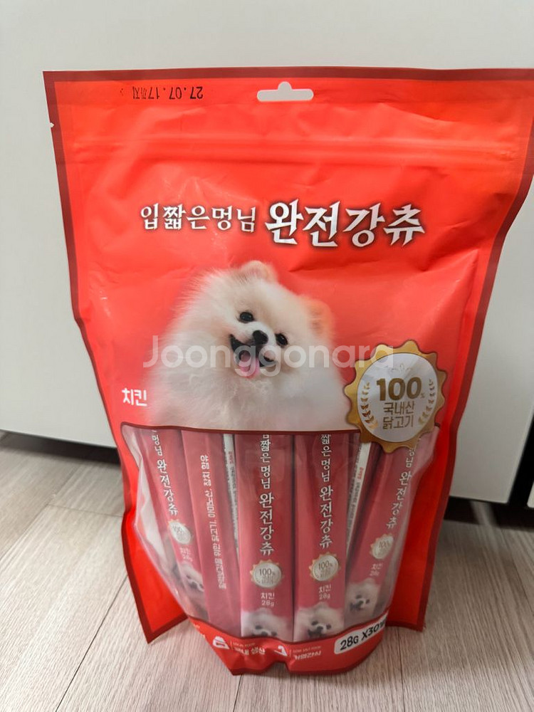 입짧은멍님 완전강츄 30개입 / 강아지 츄르--0