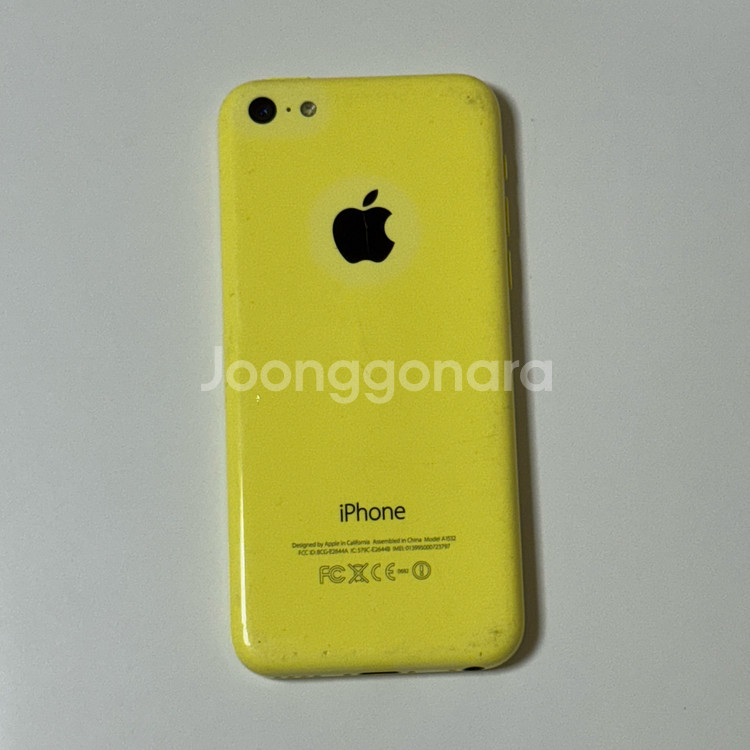 아이폰 5c 옐로우 32GB 카메라 무음--0