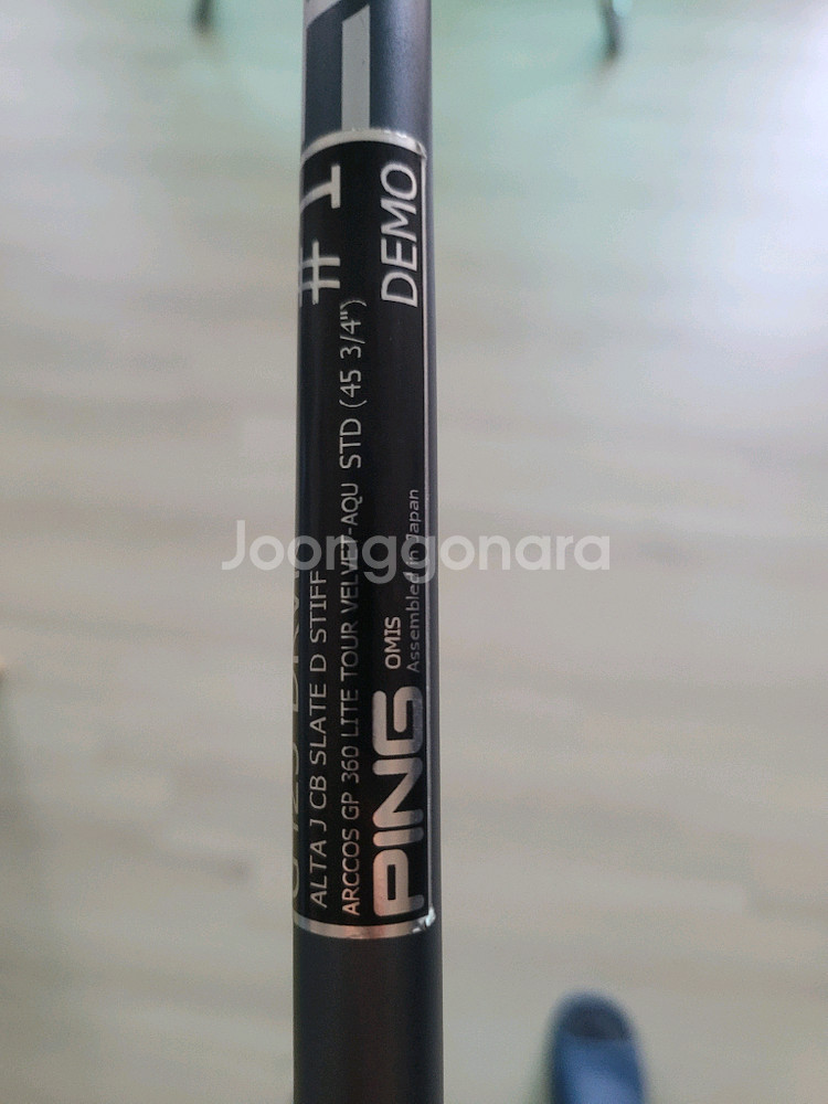 핑 ALTA J CB S 드라이버 샤프트_G425추출--1