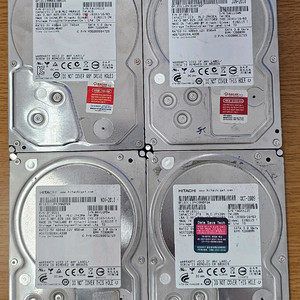 히타치 2TB 4개일괄